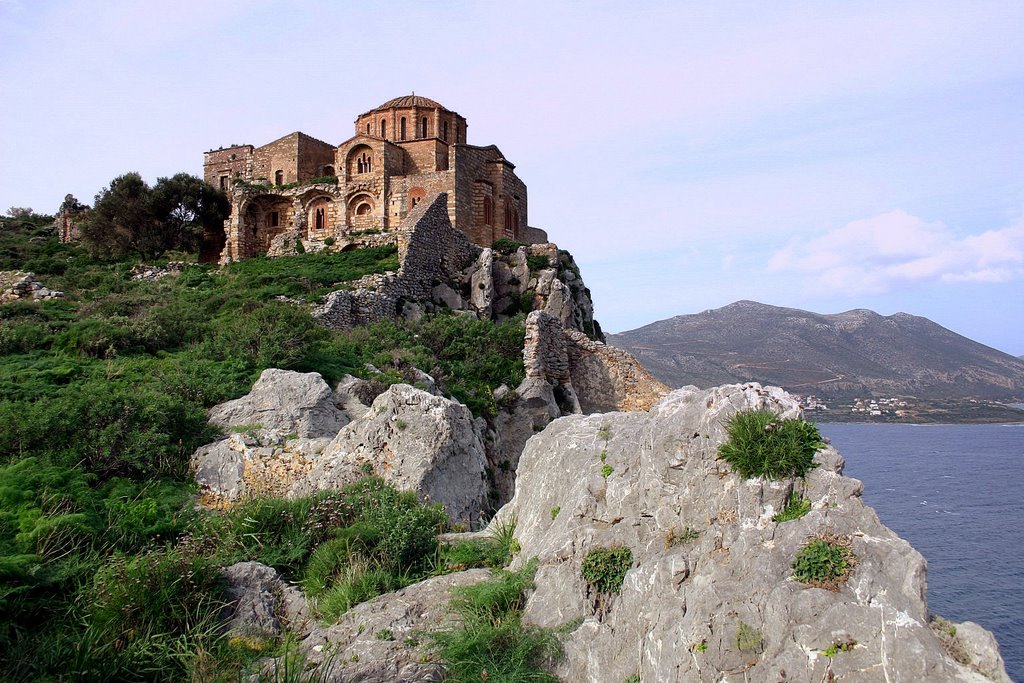 Agia Sophia Church Monemvassia by Murray Geddes