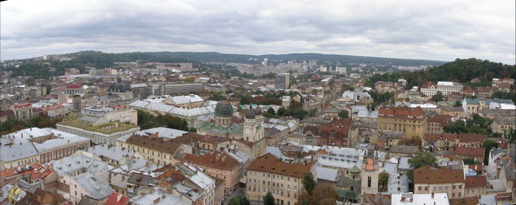 Panorama "Old L'viv"_1 by Андрей Турий