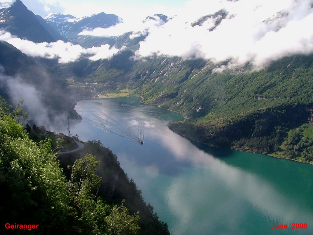 Geiranger, Norway by AJS by Passage West