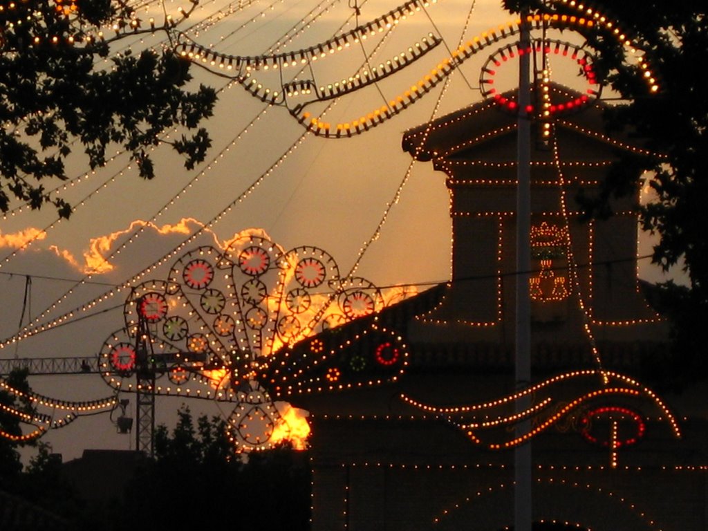 Atardacer en la Feria de Albacete by Alberto Nájera López