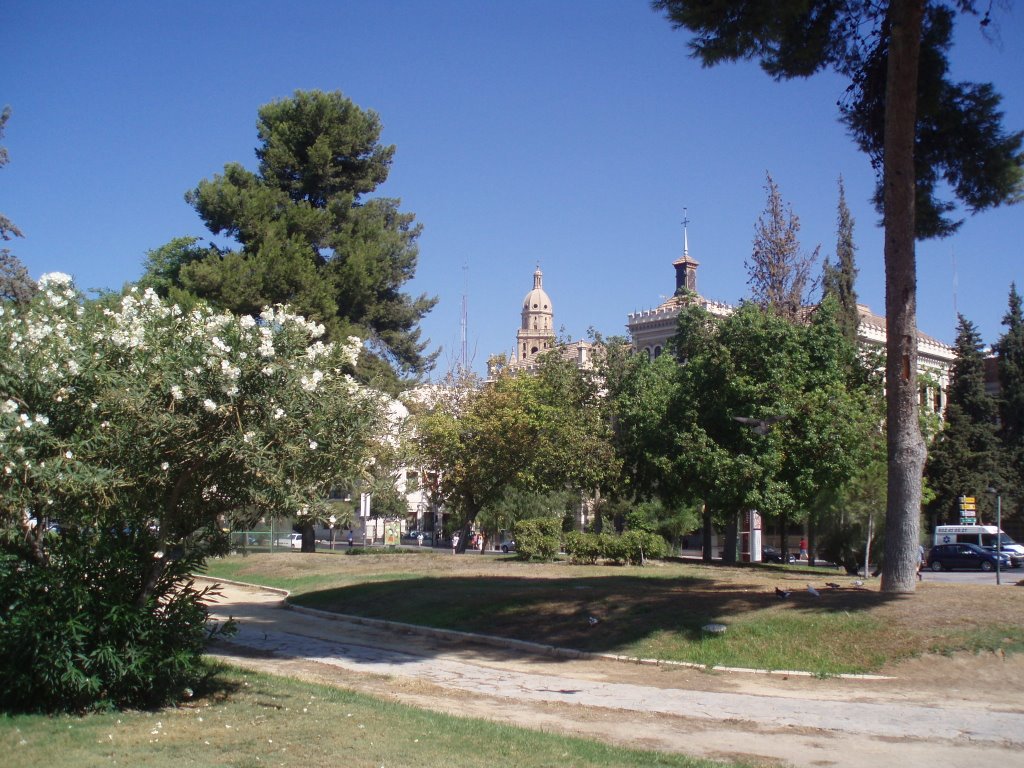 Jardines en la Avenida Teniente Flomesta by xabier3007