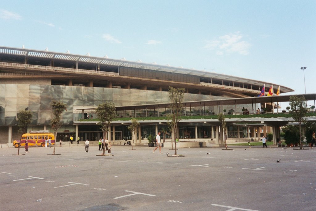 Camp Nou by Iván Agudo Díaz