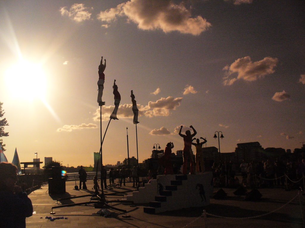 The Medal Ceremony By Strange Fruits. Greenwich & Docklands Festival. by Monica Sablone