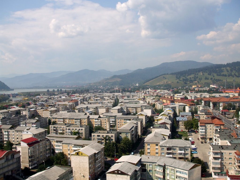 Panorame of Piatra Neamt by StefAlex95