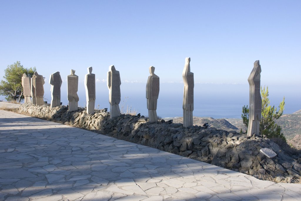 WWII Viannos area Memorial site by erato