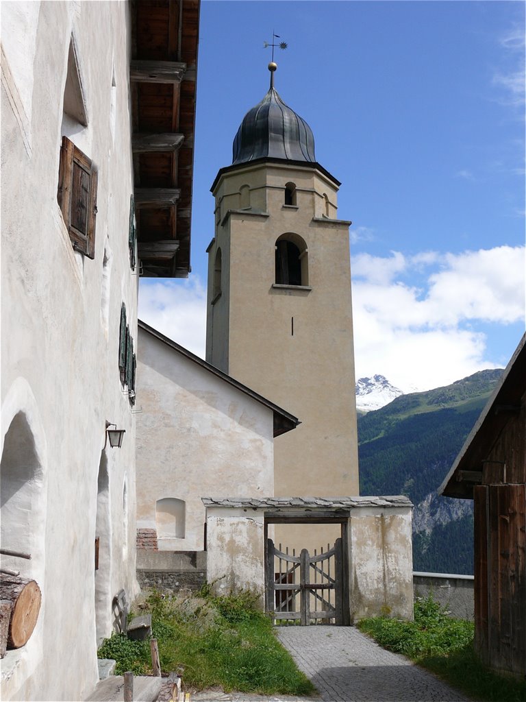 Kirchturm von Mathon by Jalma