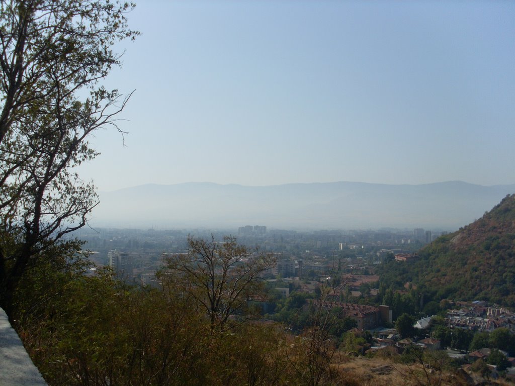 Plovdiv, view from Bunardjik tepe by jdaro