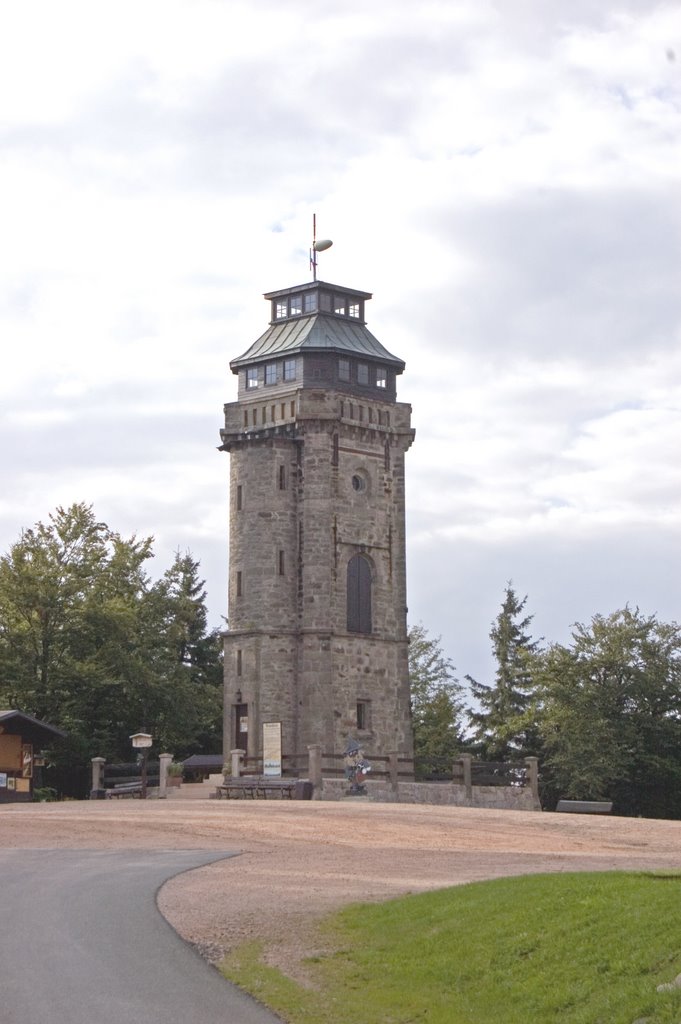 Auersberg (1019 m) - Aussichtsturm by Michael Heyne