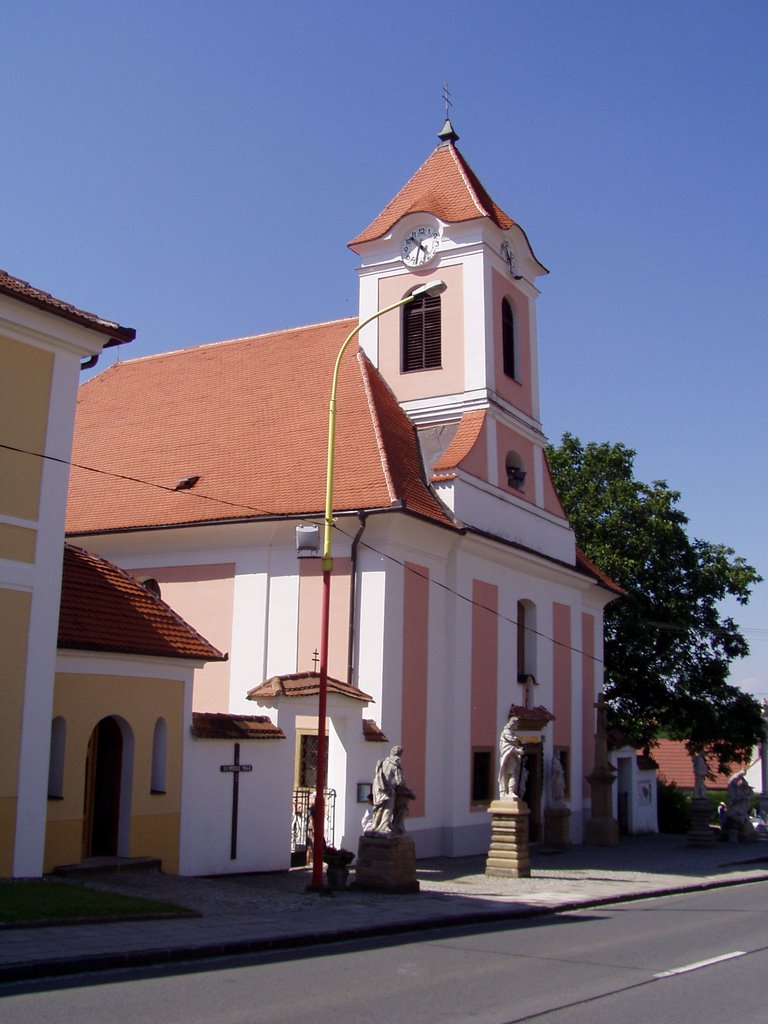 The church in Zarosice by RychvaldCZ