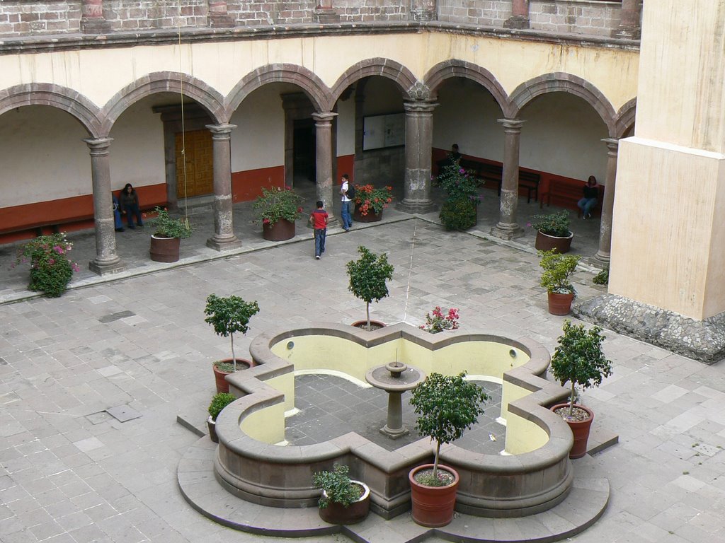 Internal Patio at Saint Bernardino Convent by Jorge_Portales