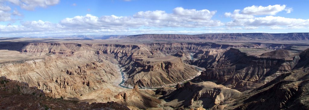 Fish River Canyon Panorama by awhite