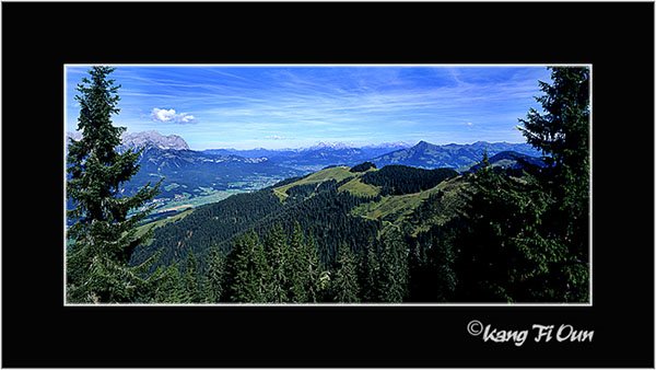 Blick auf die LOFERSTEINBERGE by www.ounline.com