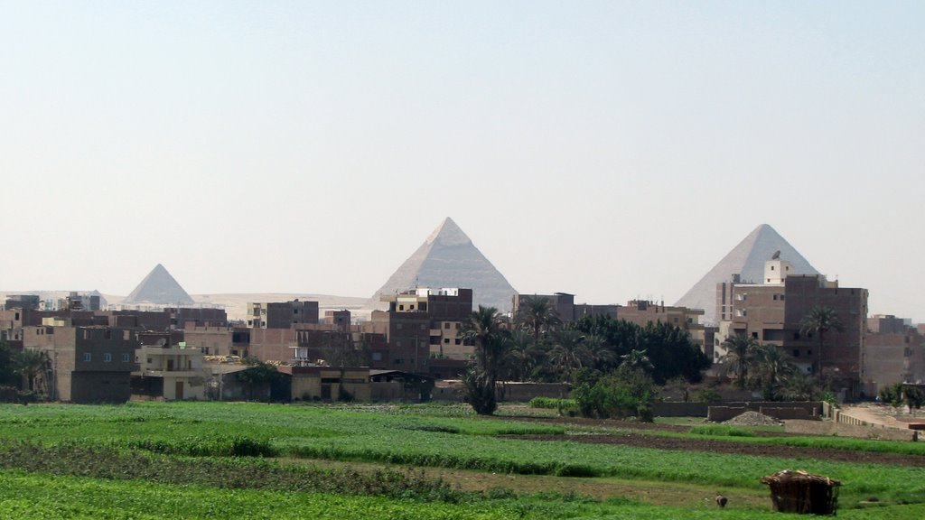 Pyramids from Cairo by Marko Breznik (SLO)