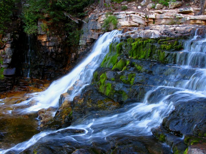 Middle provo river falls by spencer baugh