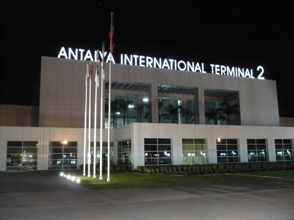 TERMINAL 2 ANTALYA night by Дрюков Сергей