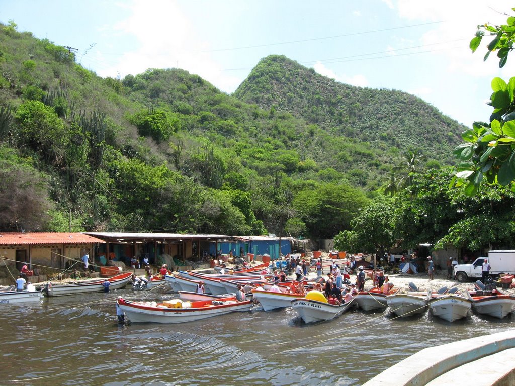 Puerto Colombia Harbour by Wolfgang B.