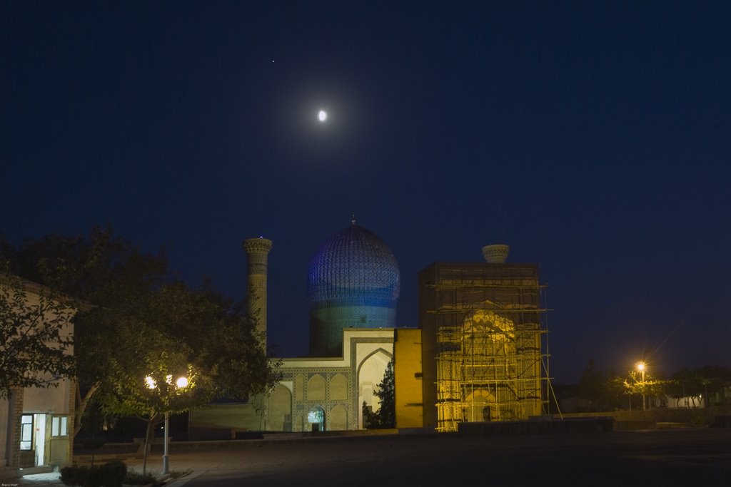 Usbekistan, Samarkand, Gur-i Mir Mausoleum by Mario Weit