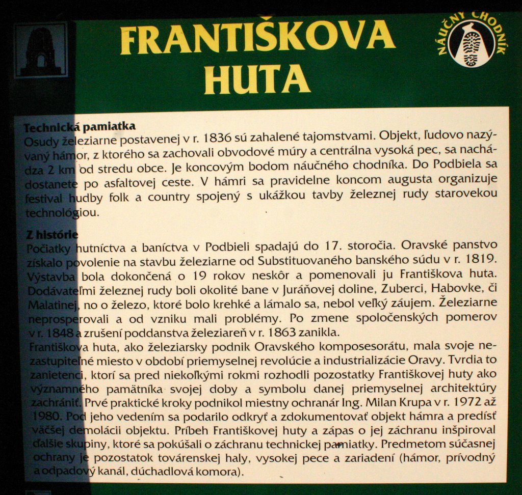 História Františkovej huty by Jan Madaras