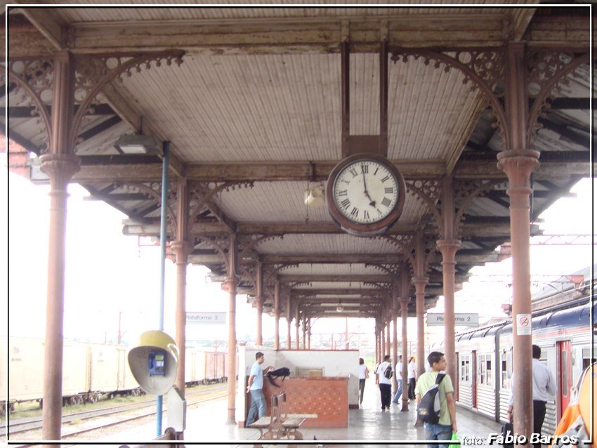 Estação de trem de Jundiaí - Foto: Fábio Barros (www.cidade3d.uniblog.com.br) by Fábio Barros  [-⓪-]