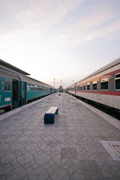 Train Terminal, Mashhad by Rashid Sebzali