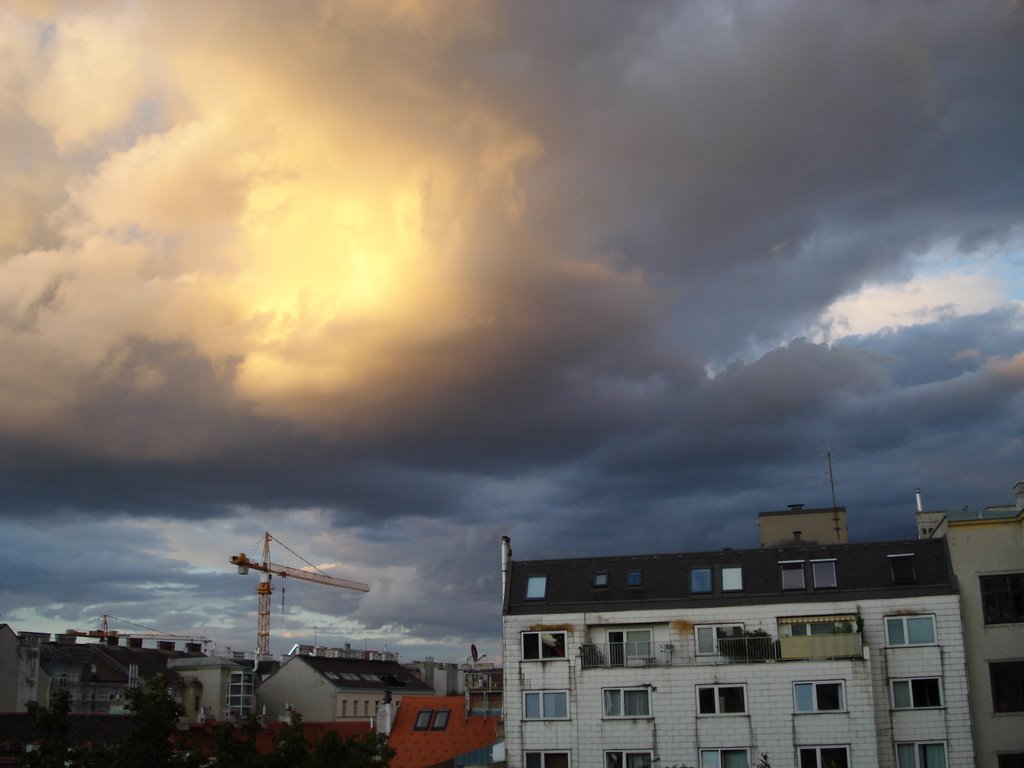 Pfeilheim, Wien, Josefstadt (looking E) by Kozara Mountain