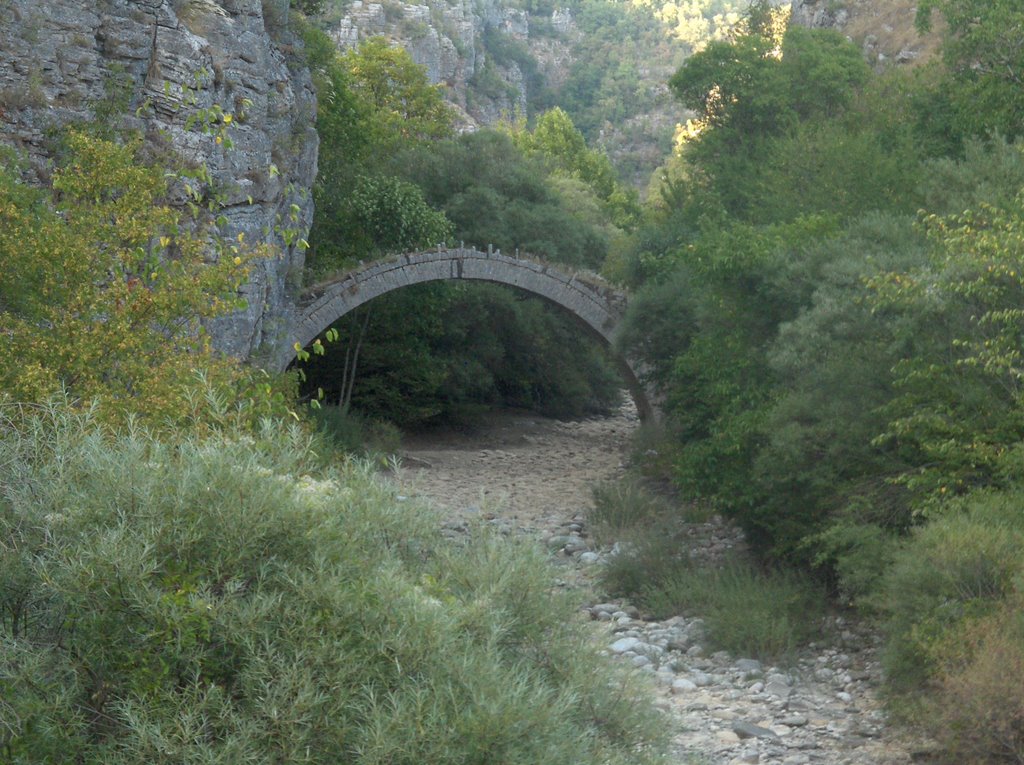 Πέτρινο γιοφύρι στους Κήπους - Ζαγόρια by j Bereris