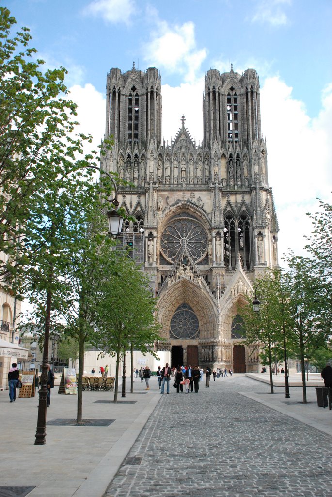 Reims, Notre Dame by digitaaal