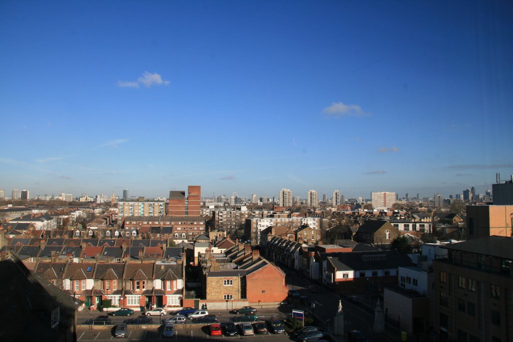 View across London from Kings College Hospital by REck