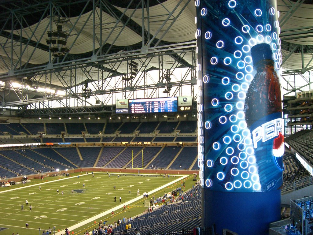 Ford Field Pepsi by Shaggy Johnson