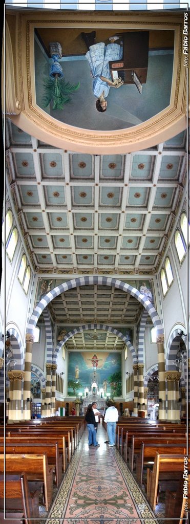 Super Panorâmica Interna da Igreja ns Senhora da Conceição de Jundiaí - Foto: Fábio Barros by Maquete Fábio  Barro…