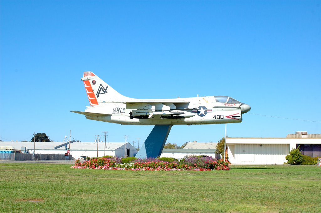 A-7 Corsair II in Alameda by NateG