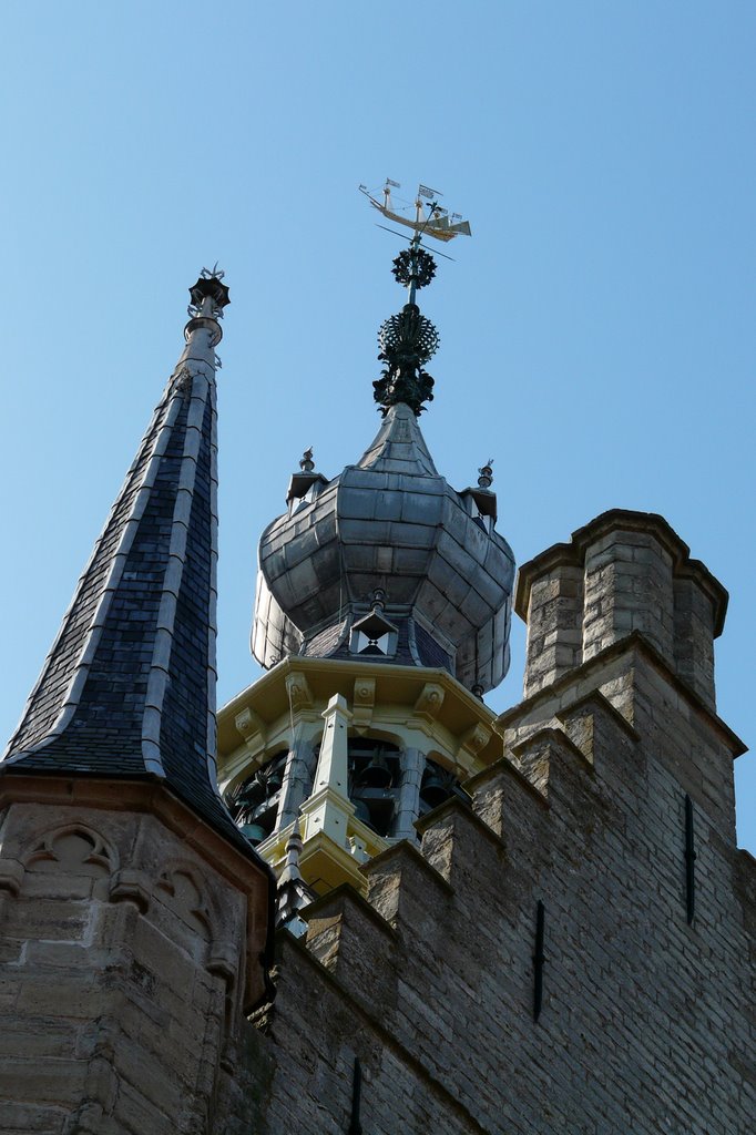 Veere - Toren stadhuis by Erwin Jacobs