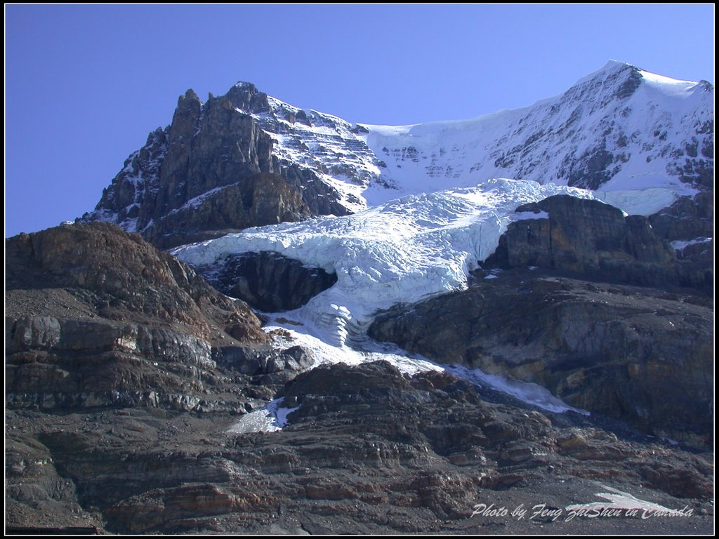 哥伦比亚冰原 安卓米达山 Columbia Icefield Mount Andromeda(3450m) by William.Feng