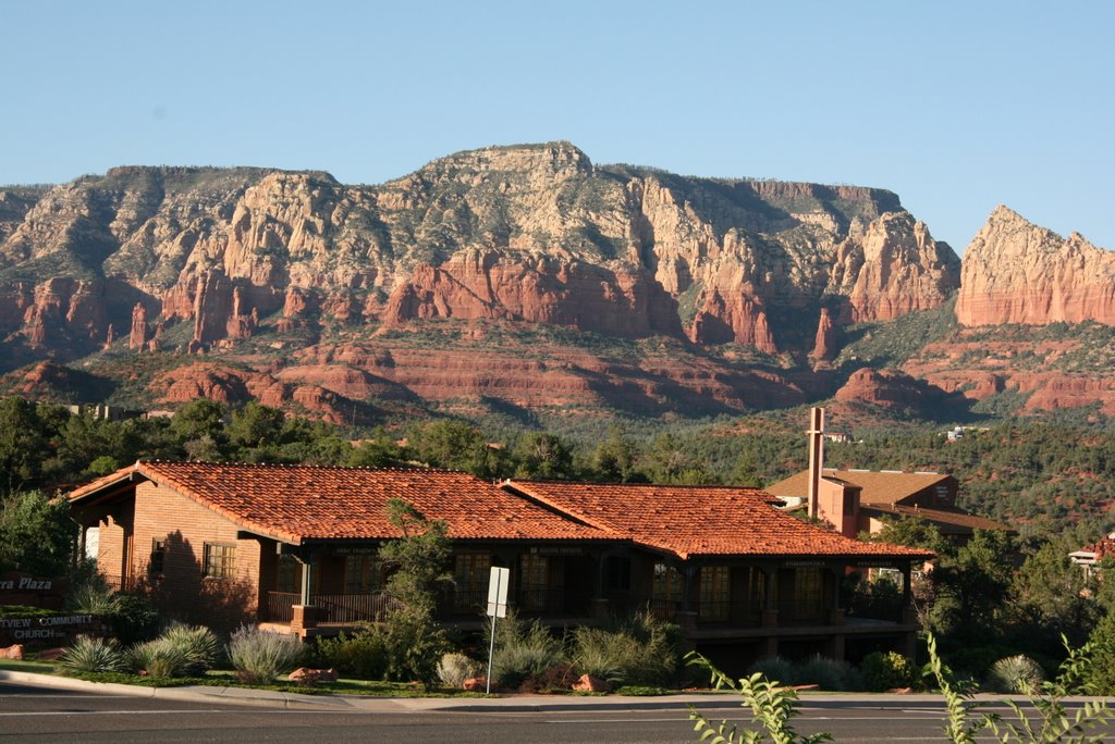 Sedona town view by eugene62