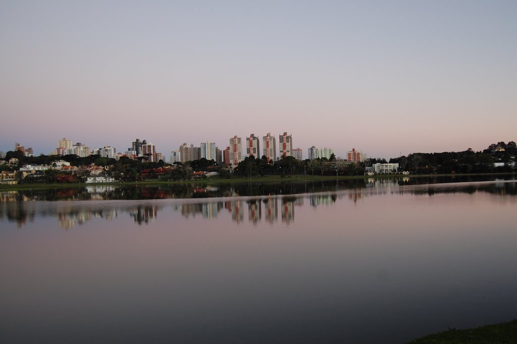 Parque barigui foto noturna by edson rosa