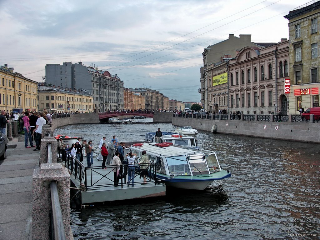 Russia Saint Petersburg Moika river by paparazzistas