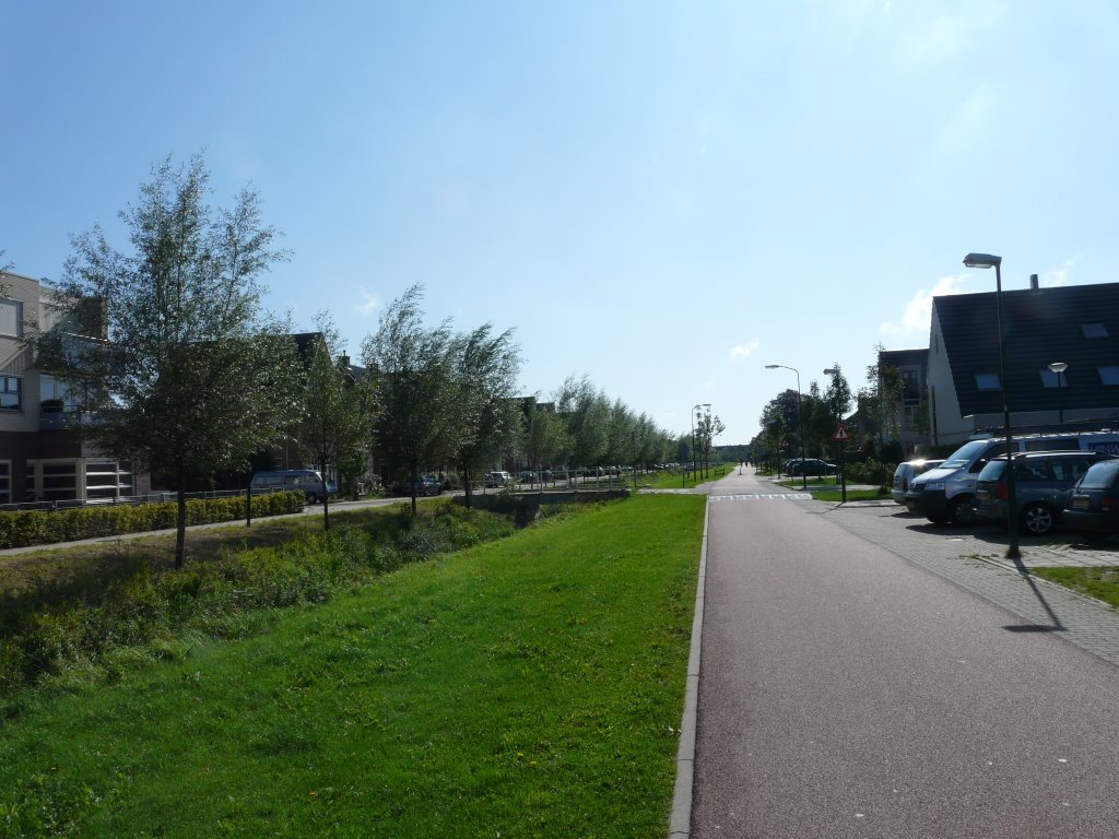 De Granietsteen, zicht op zuidoosten, Houten by David Jimmink