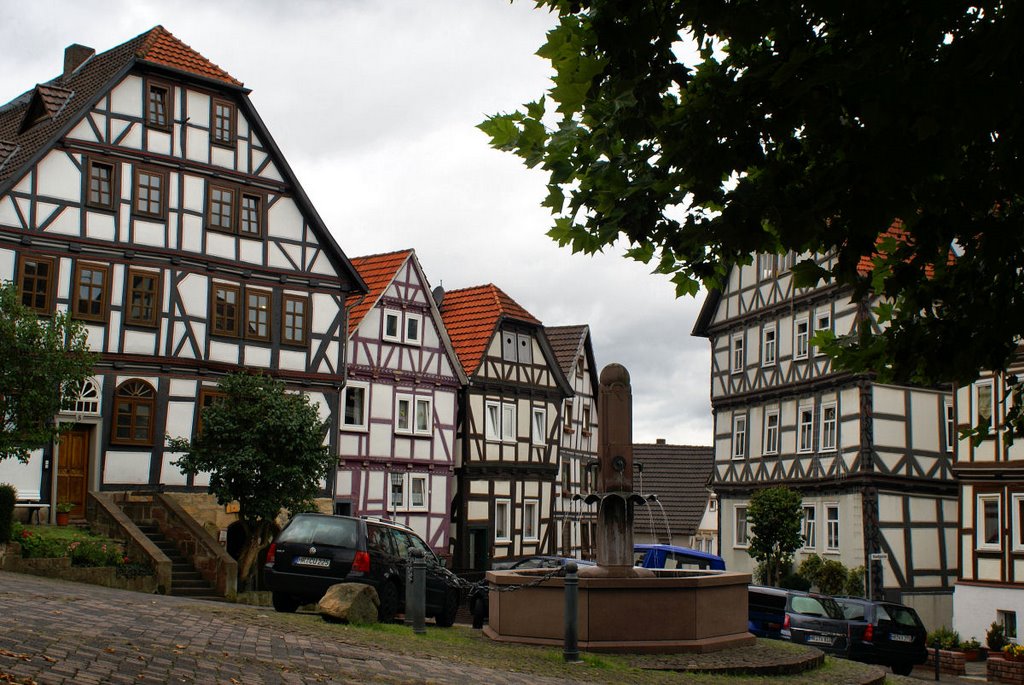 Alter Markt, Gudensberg, Germany by Jacenty