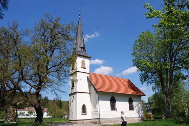 Kleinste Kirche mit Altar auf Rädern by Harz-Seite