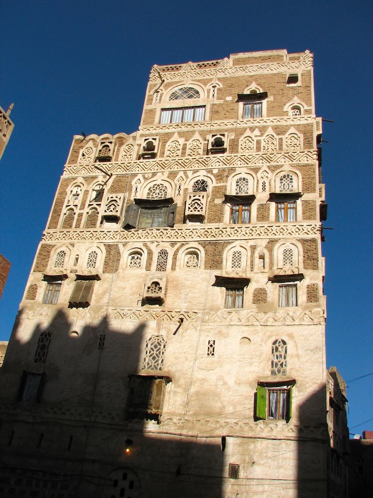 Traditional Yemeni architecture, Old City Sana'a by Jayavarman VII