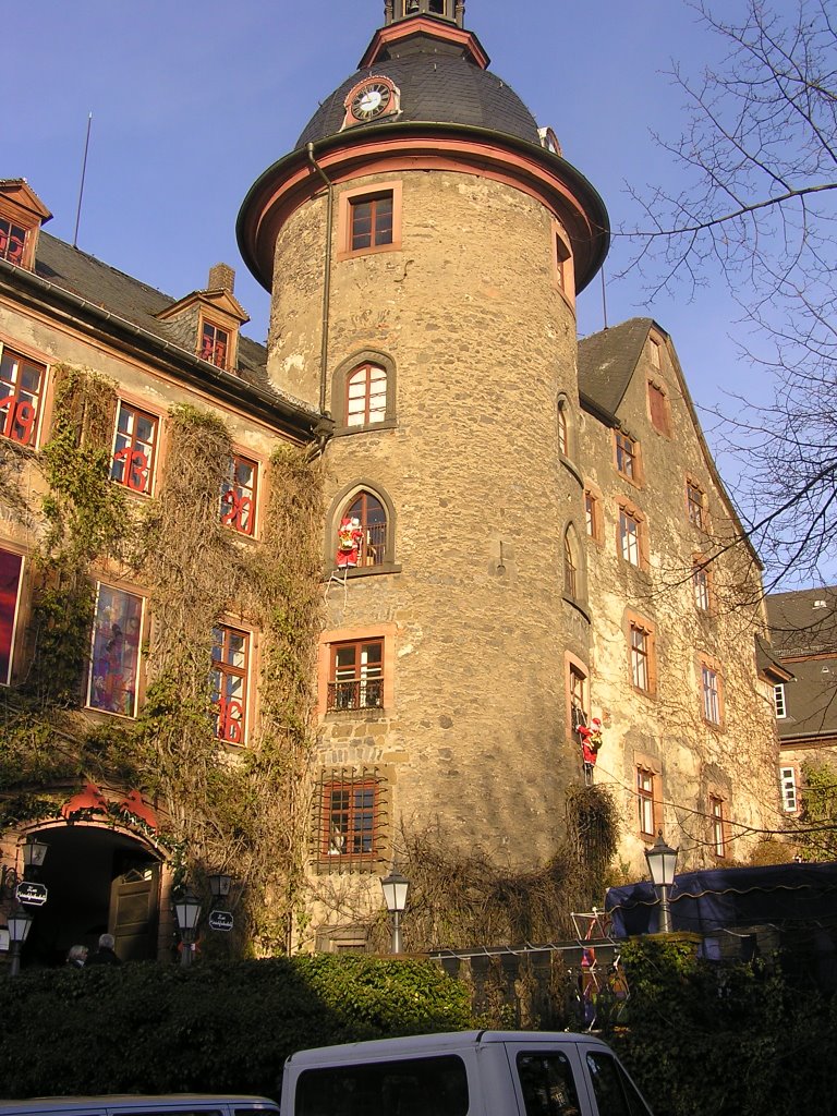 Laubach, Weihnachtskalender am Schloss by H.Jachimsky