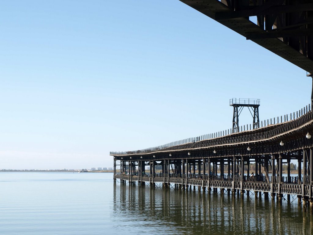 Antiguo Muelle de Minas de Riotinto en el Río Odiel, Huelva. by zeppelin1957