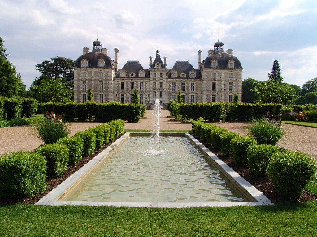 Chateau Cheverny view from the garden by world of pictures by…