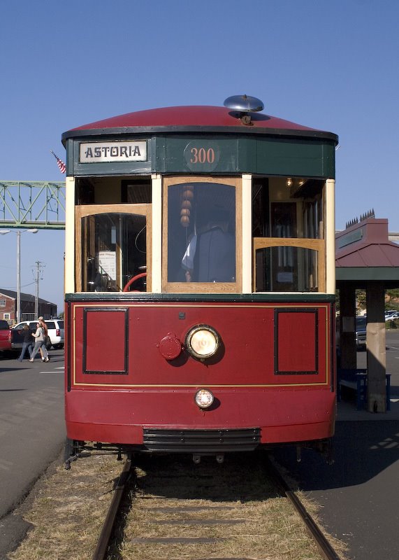 Astoria Riverfront Trolley - Astoria, OR by Jeff Brown