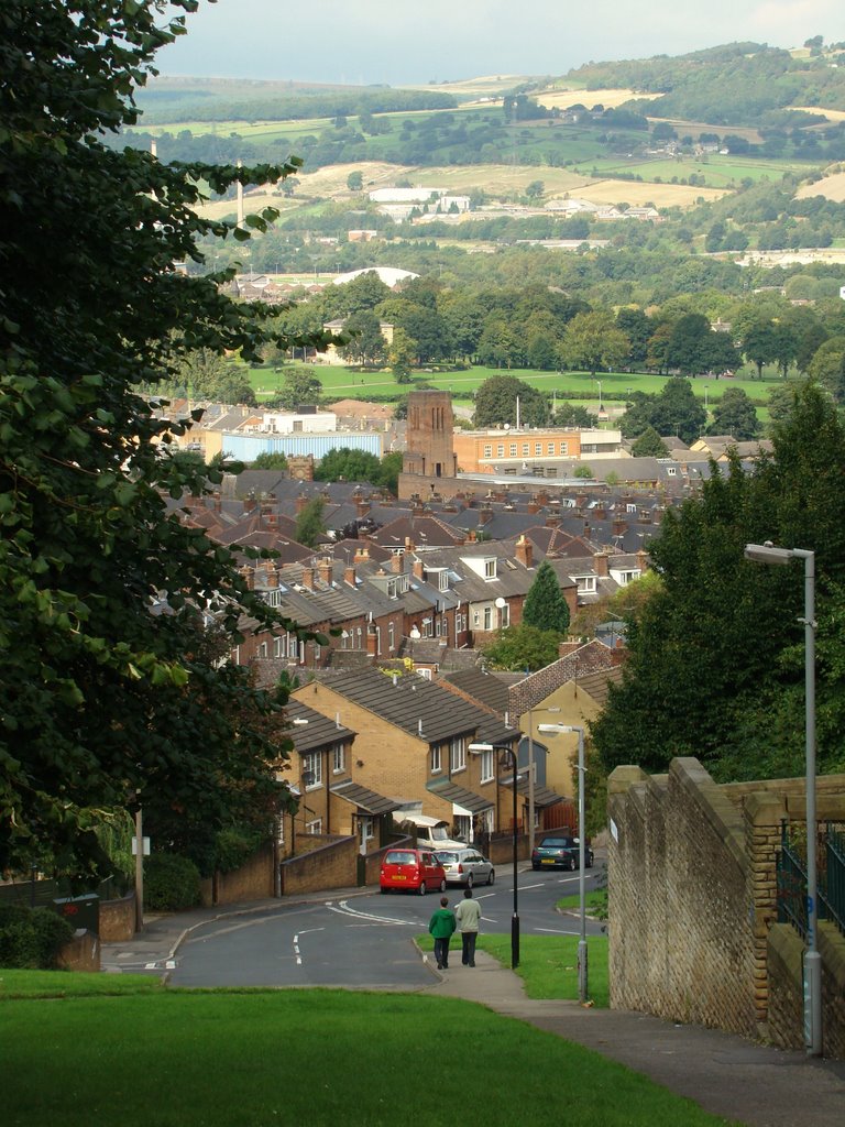 Looking towards Hillsborough and Birley Carr/Edge from Walkley, Sheffield S6 by sixxsix