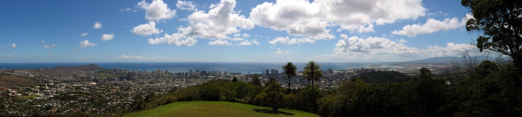 Honolulu from Round Top by John Vann