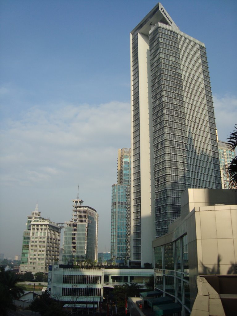 View From JW Marriott, Jakarta, Indonesia by Pestovich