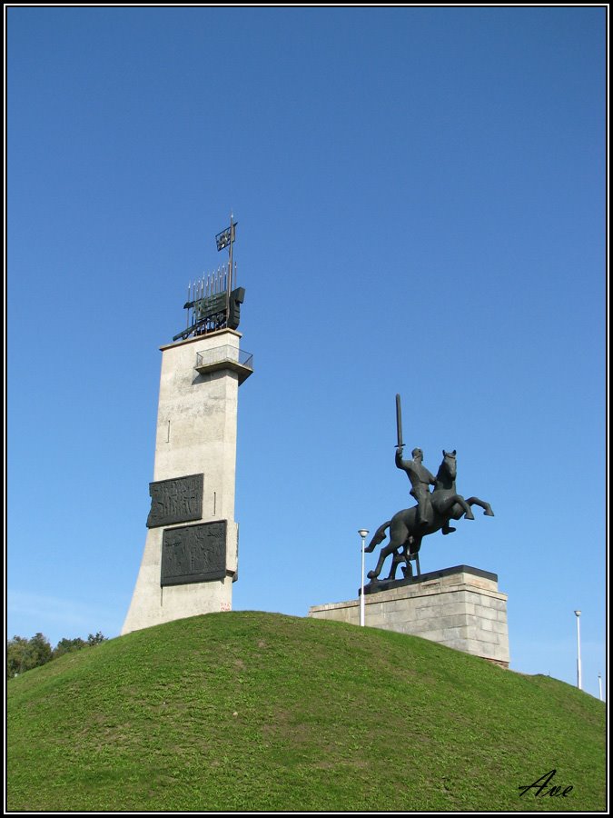 Novgorod Great. The Victory monument. by Andrey EFIMOVSKY