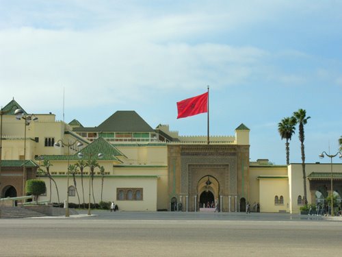 At a palace of the King in Rabat by IPAAT