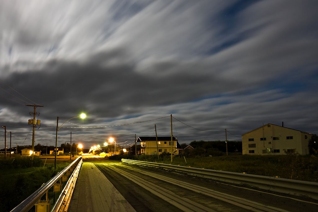 Ferguson Road looking south from road bridge by Paul Lantz